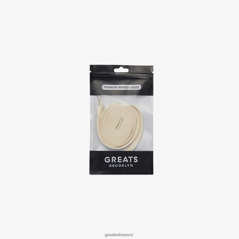 GREATS Cream Premium Shoelaces Accessories ZXBPJD95