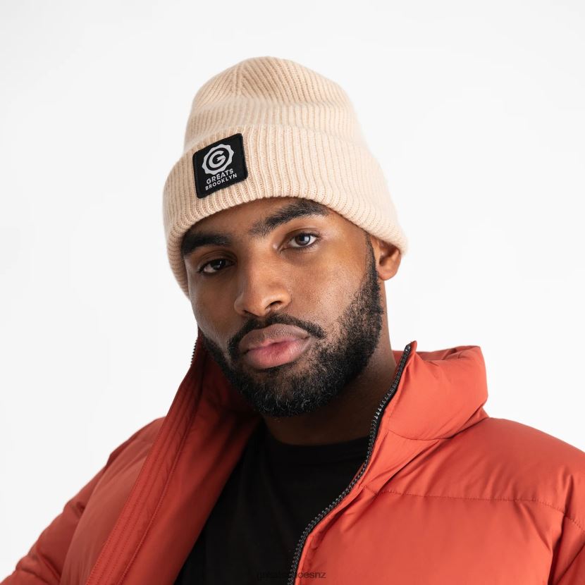 GREATS Cream Wool The Beanie Accessories ZXBPJD104