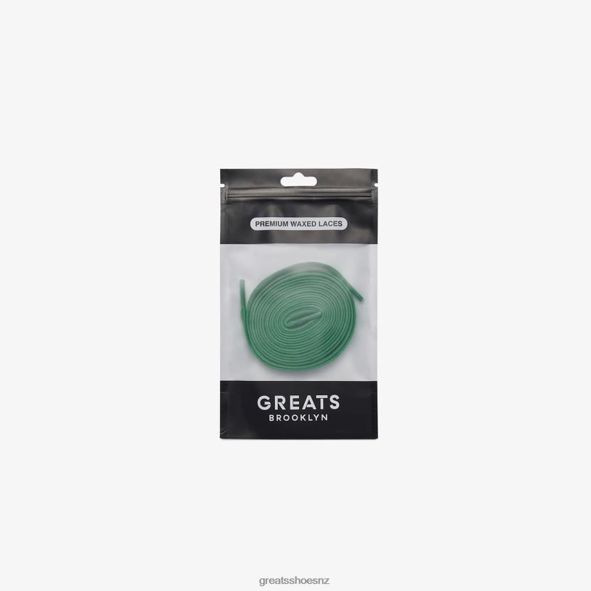 GREATS Green Premium Shoelaces Accessories ZXBPJD89
