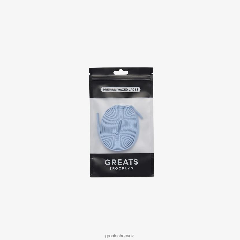 GREATS Light Blue Premium Shoelaces Accessories ZXBPJD90