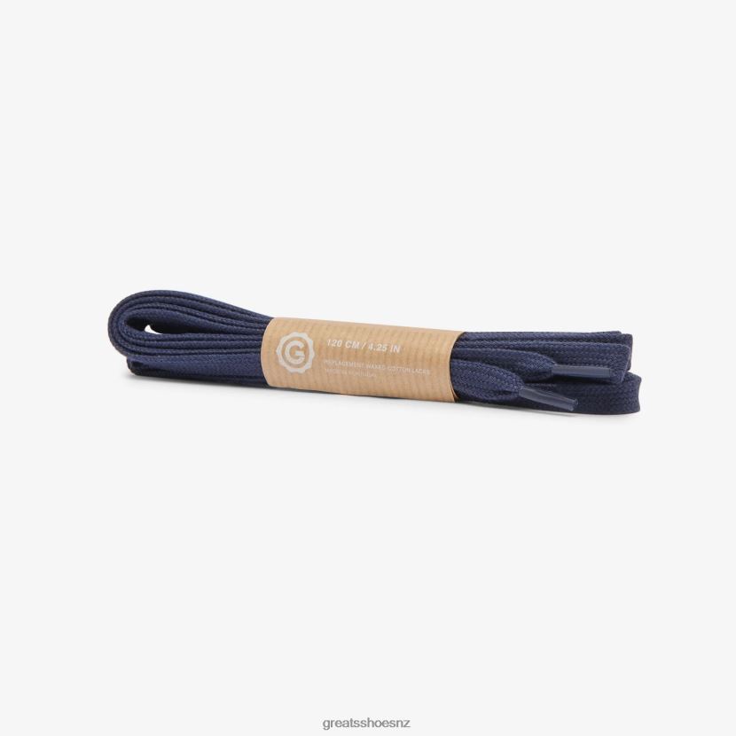 GREATS Navy Shoelaces Accessories ZXBPJD96