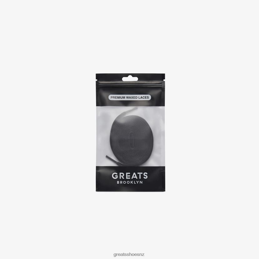 GREATS Nero Premium Shoelaces Accessories ZXBPJD87