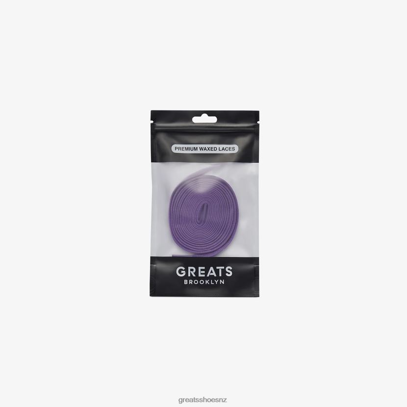 GREATS Purple Premium Shoelaces Accessories ZXBPJD93