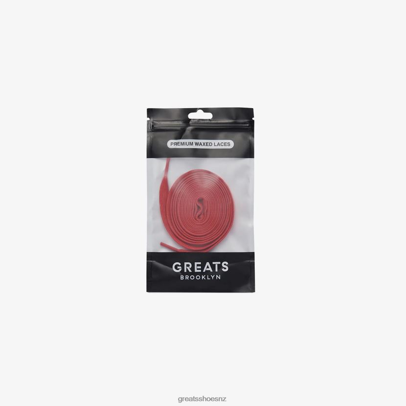GREATS Red Premium Shoelaces Accessories ZXBPJD94