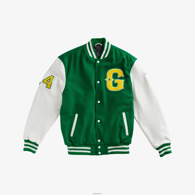 GREATS Green The Varsity Bomber Apparel ZXBPJD100