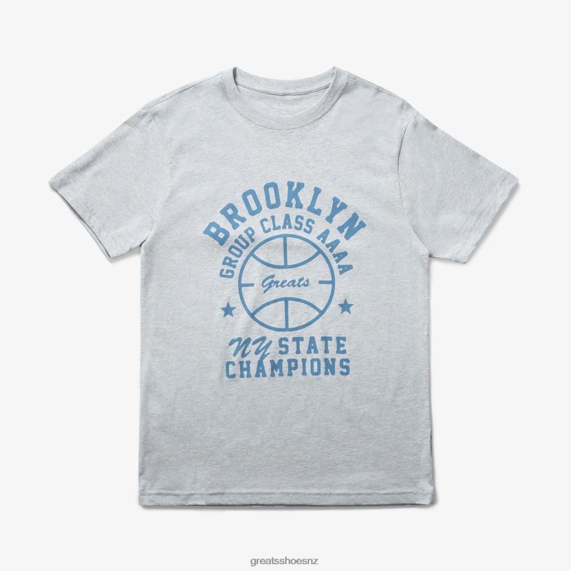 GREATS Grey The Tee Apparel ZXBPJD102