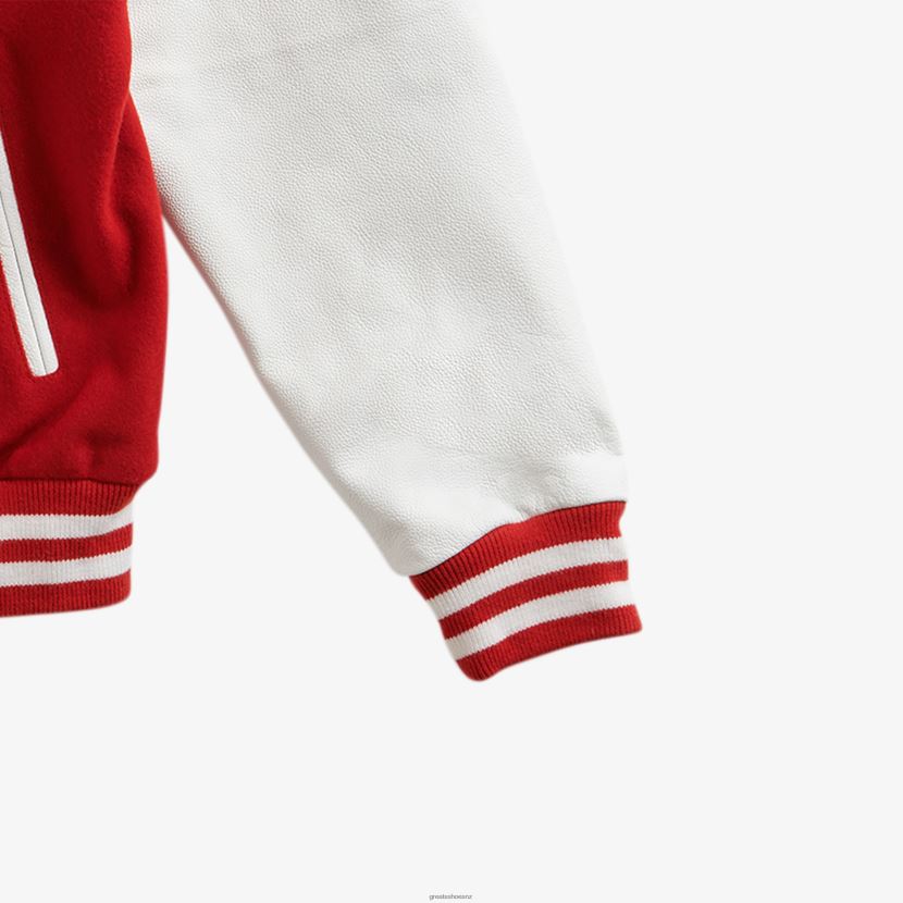 GREATS Red The Varsity Bomber Apparel ZXBPJD99