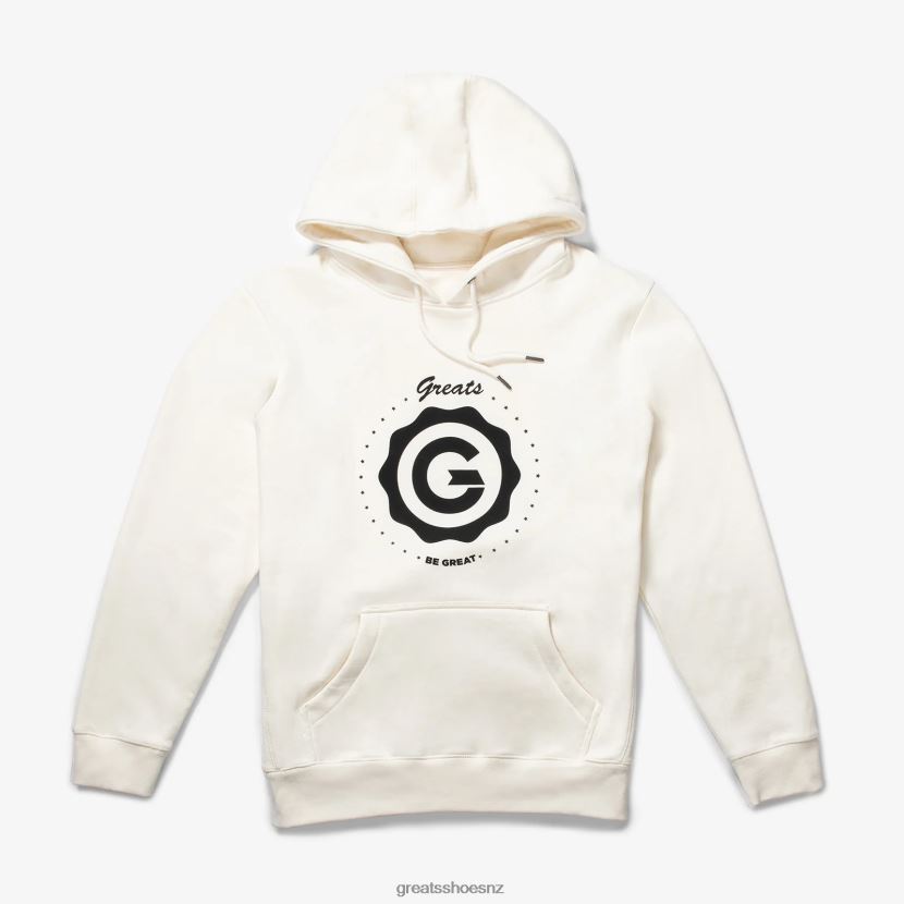 GREATS White The Hoodie Apparel ZXBPJD105