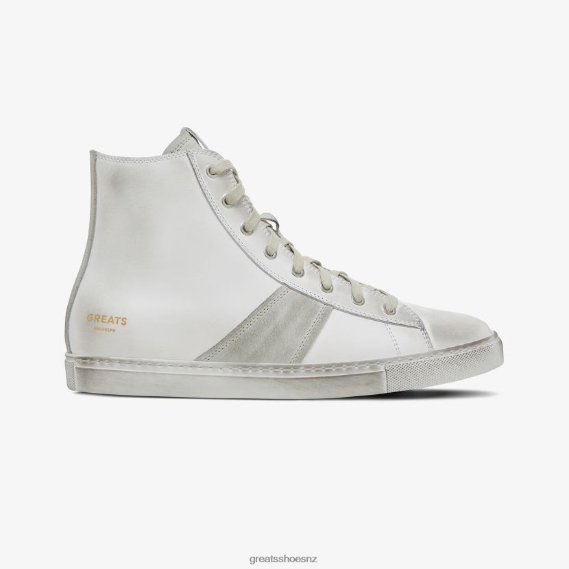 GREATS Blanco The Reign High Shoes ZXBPJD109