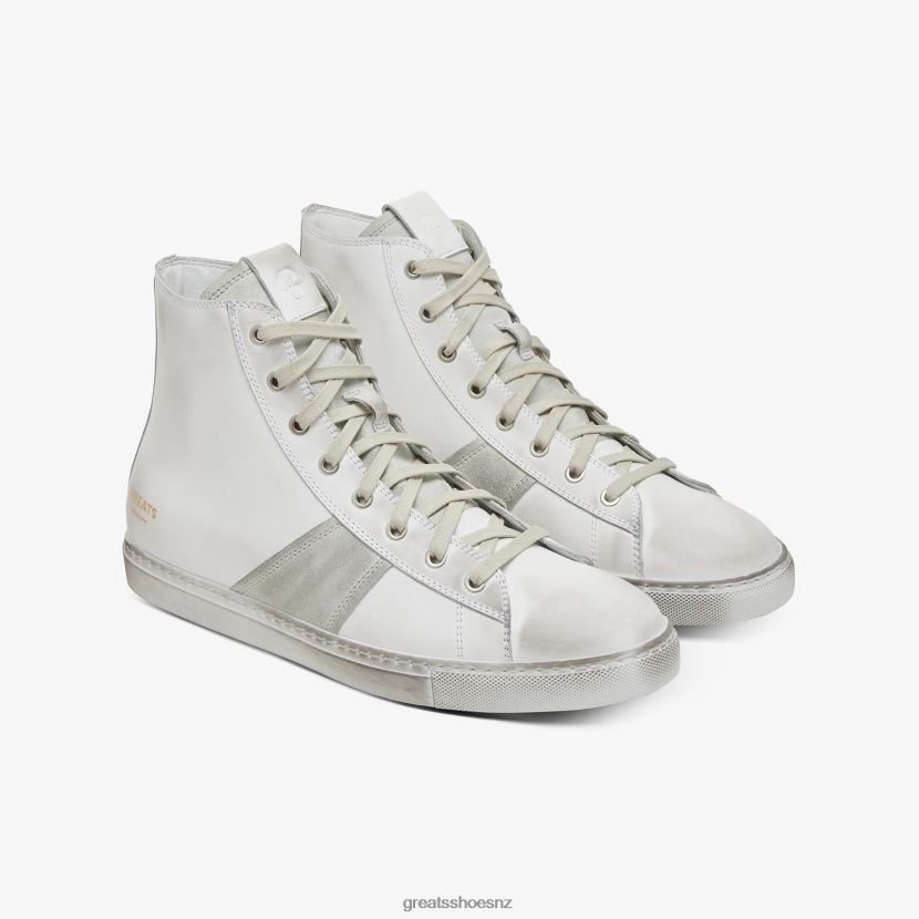 GREATS Blanco The Reign High Shoes ZXBPJD109