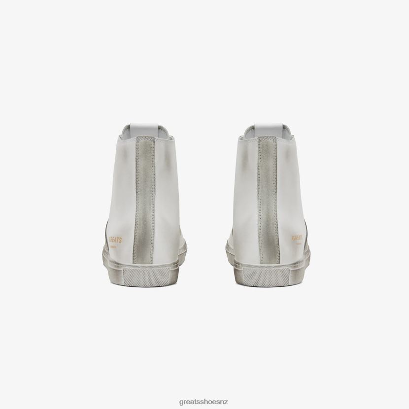 GREATS Blanco The Reign High Shoes ZXBPJD109