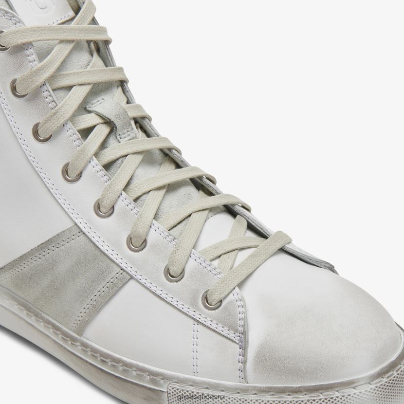 GREATS Blanco The Reign High Shoes ZXBPJD109