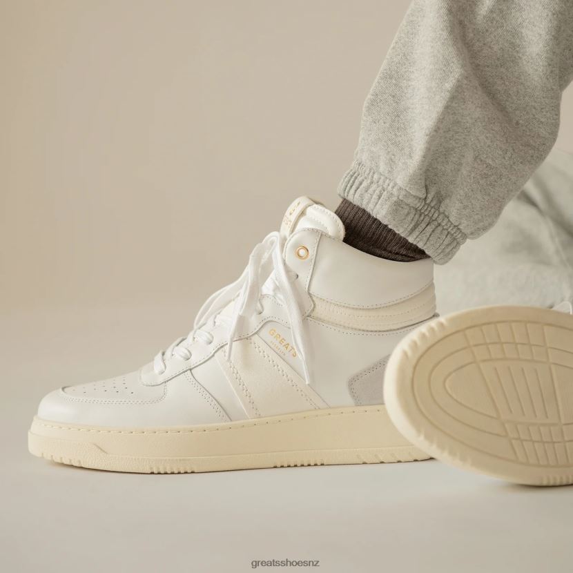 GREATS Blanco The St. James High Shoes ZXBPJD112
