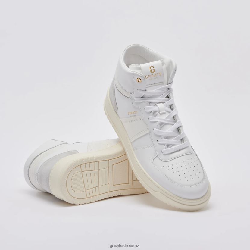 GREATS Blanco The St. James High Shoes ZXBPJD112