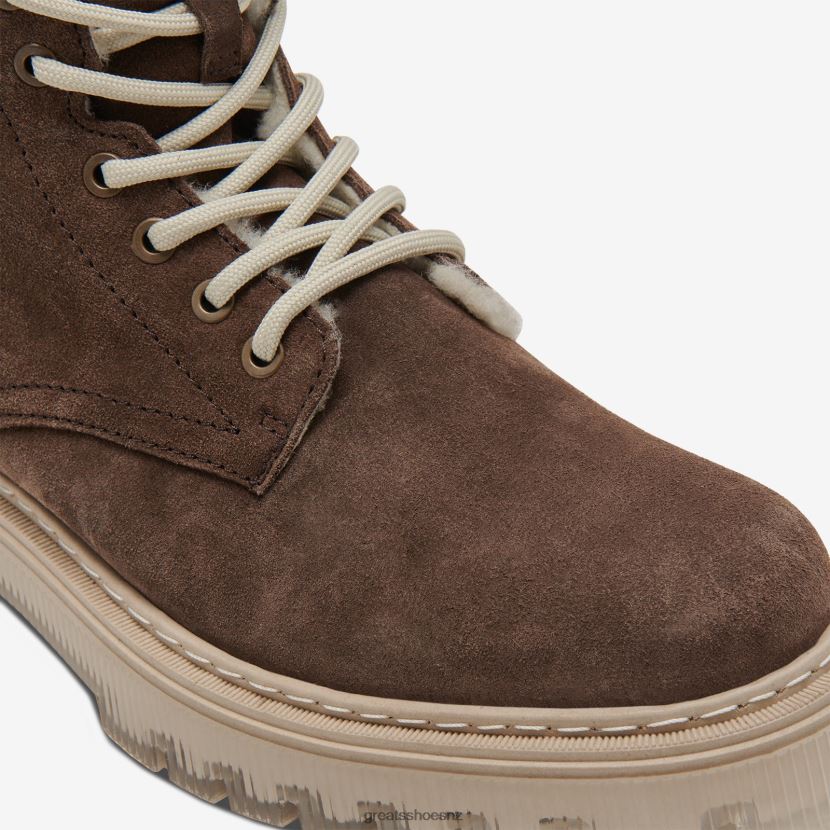 GREATS Brown The Bowery Boot Shoes ZXBPJD81