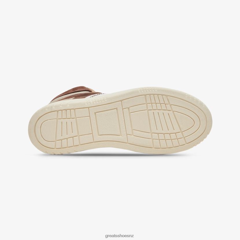 GREATS Brown The St. James High Shoes ZXBPJD114