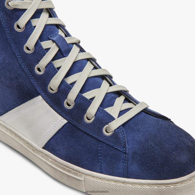 GREATS Navy The Reign High Shoes ZXBPJD110