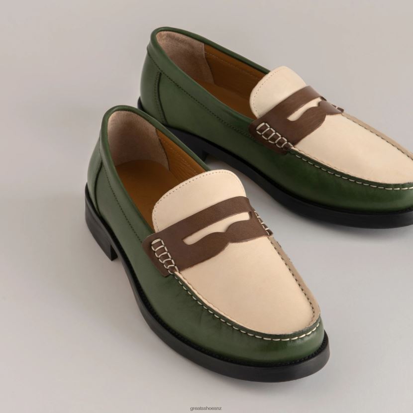 GREATS Cargo Multi The Essex Penny Loafer Shoes ZXBPJD64