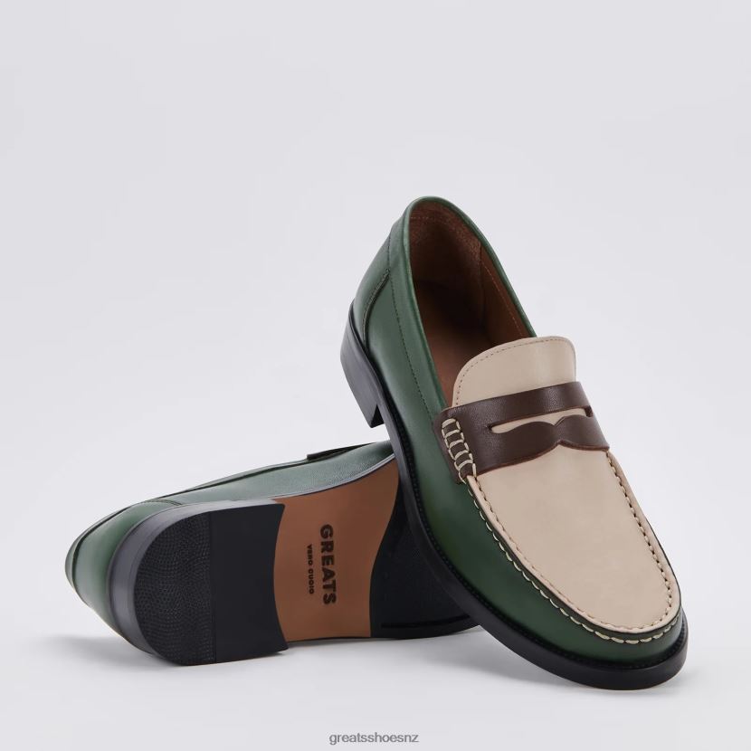 GREATS Cargo Multi The Essex Penny Loafer Shoes ZXBPJD64