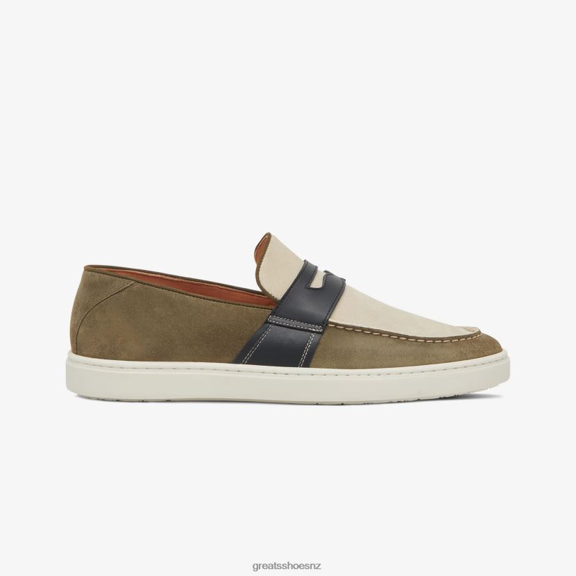 GREATS Cargo Multi The Paros Penny Loafer Shoes ZXBPJD70