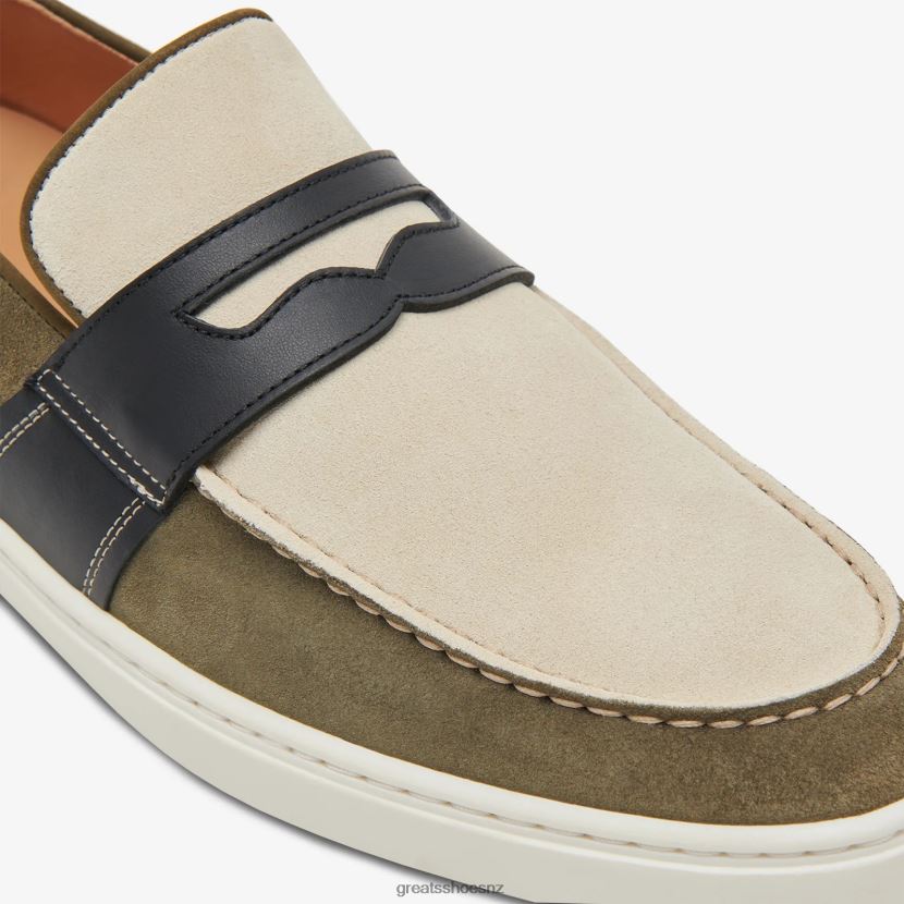 GREATS Cargo Multi The Paros Penny Loafer Shoes ZXBPJD70