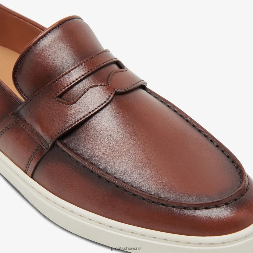 GREATS Cuoio The Paros Penny Loafer Shoes ZXBPJD73