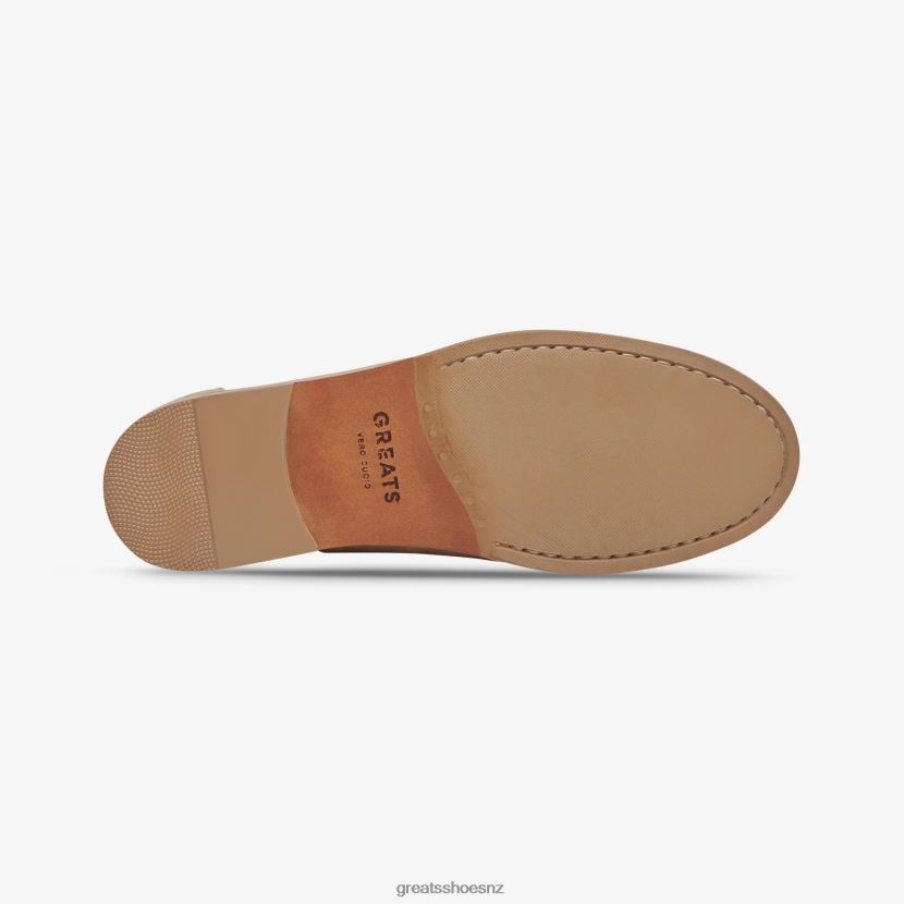 GREATS Sand Multi The Essex Penny Loafer Shoes ZXBPJD66