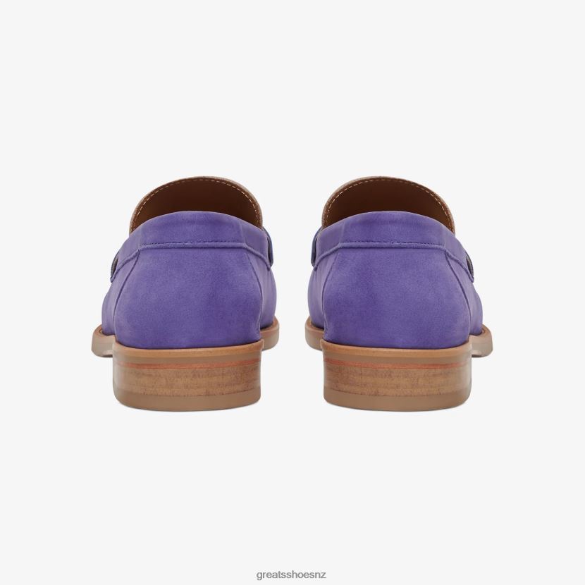 GREATS Vintage Blue The Essex Penny Loafer Shoes ZXBPJD67