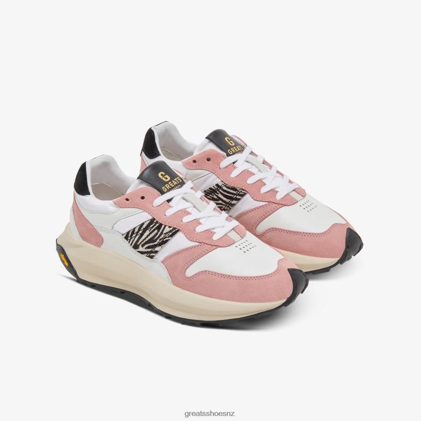 GREATS Blush Multi The BRC Runner Shoes ZXBPJD133