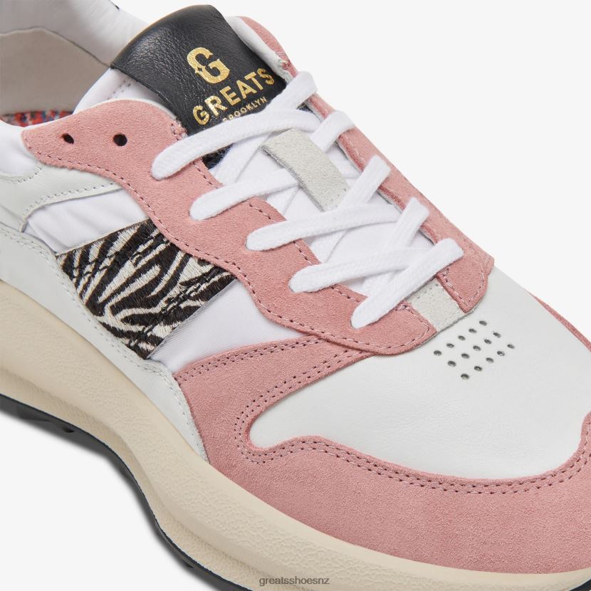 GREATS Blush Multi The BRC Runner Shoes ZXBPJD133