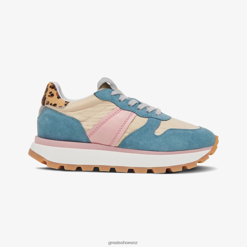 GREATS Blush Multi The Greenpoint Runner Shoes ZXBPJD150