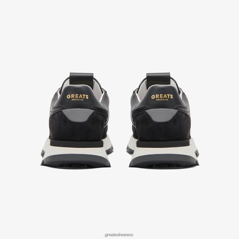 GREATS Nero The Greenpoint Runner Shoes ZXBPJD136