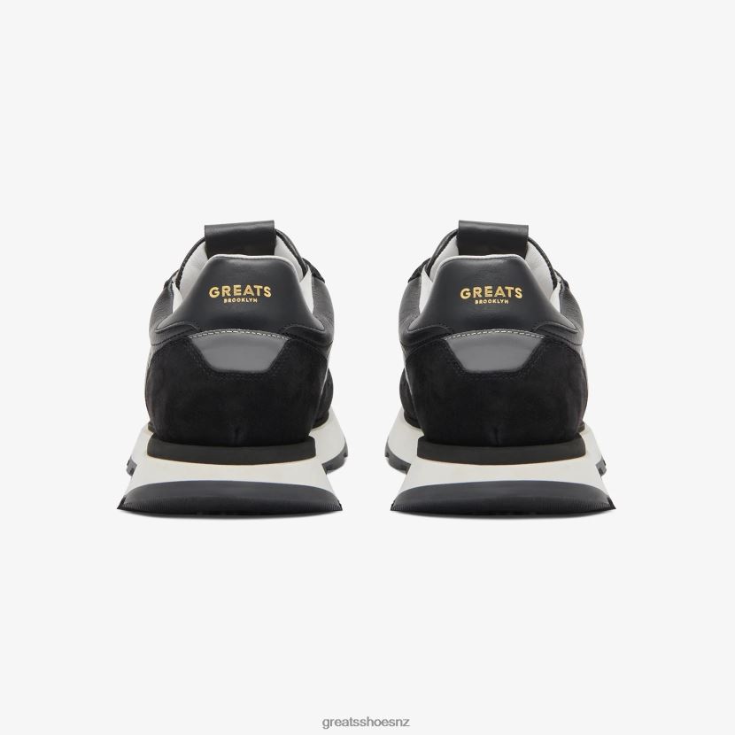 GREATS Nero The Greenpoint Runner Shoes ZXBPJD46