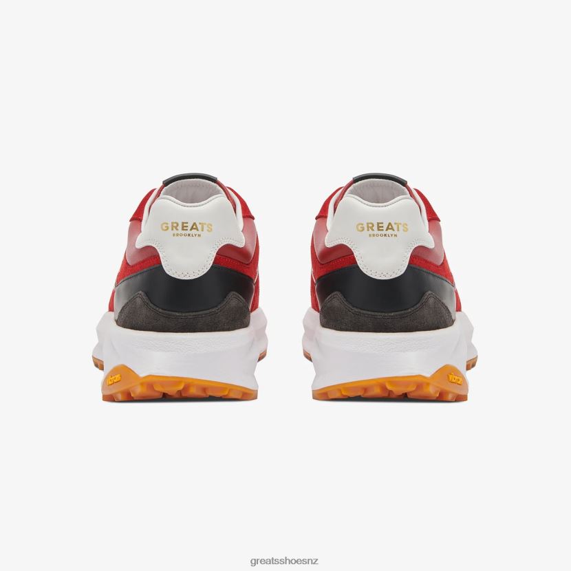 GREATS Red The BRC Runner Shoes ZXBPJD5