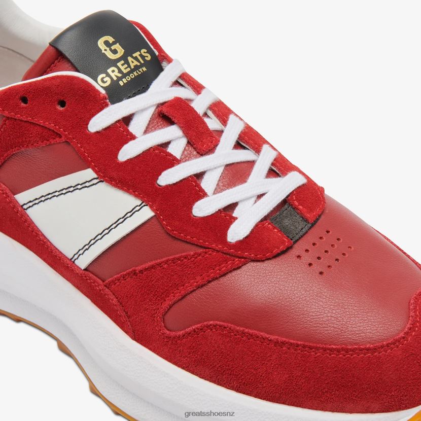 GREATS Red The BRC Runner Shoes ZXBPJD5