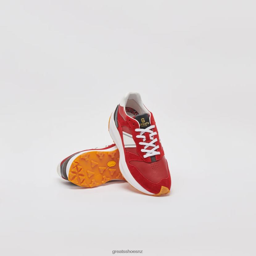 GREATS Red The BRC Runner Shoes ZXBPJD5
