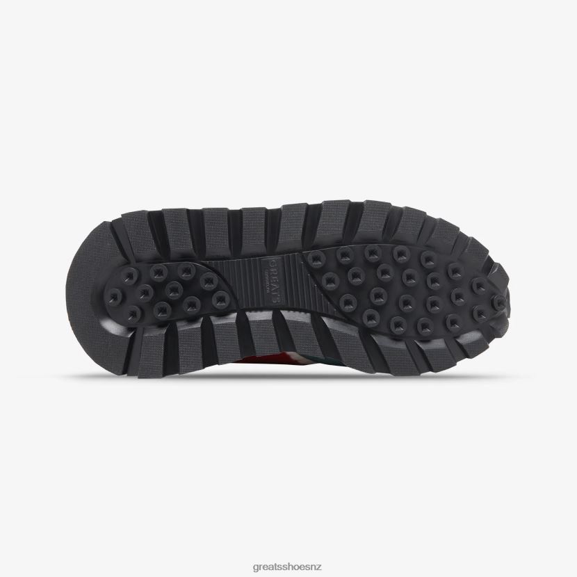 GREATS White Blue The Greenpoint Runner Shoes ZXBPJD138