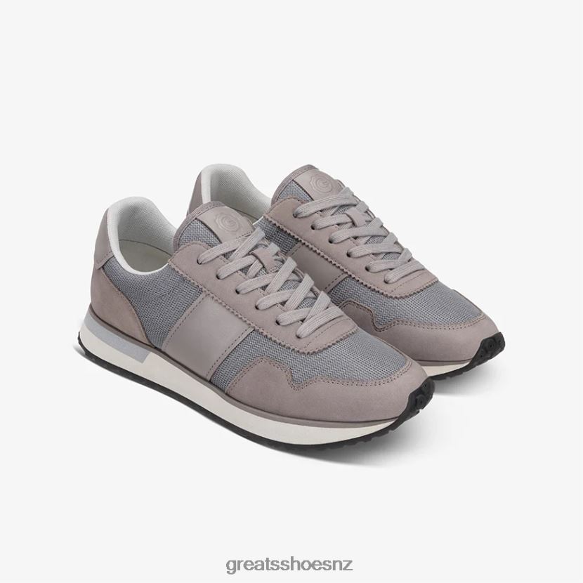 GREATS Ash Grey The McCarren Shoes ZXBPJD59