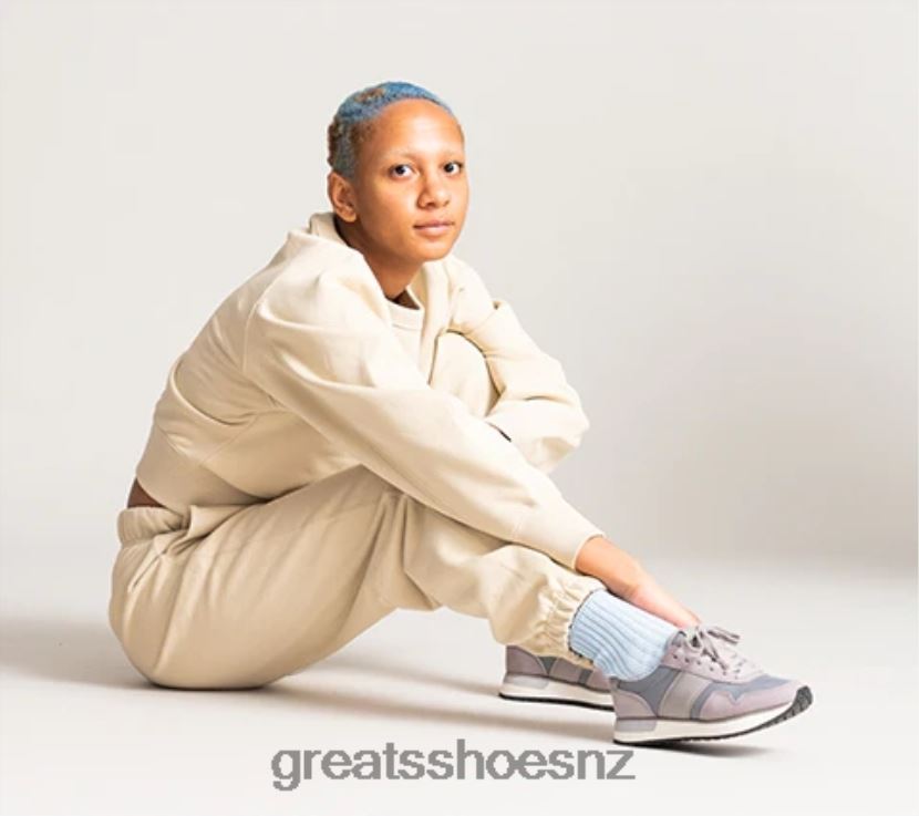 GREATS Ash Grey The McCarren Shoes ZXBPJD59