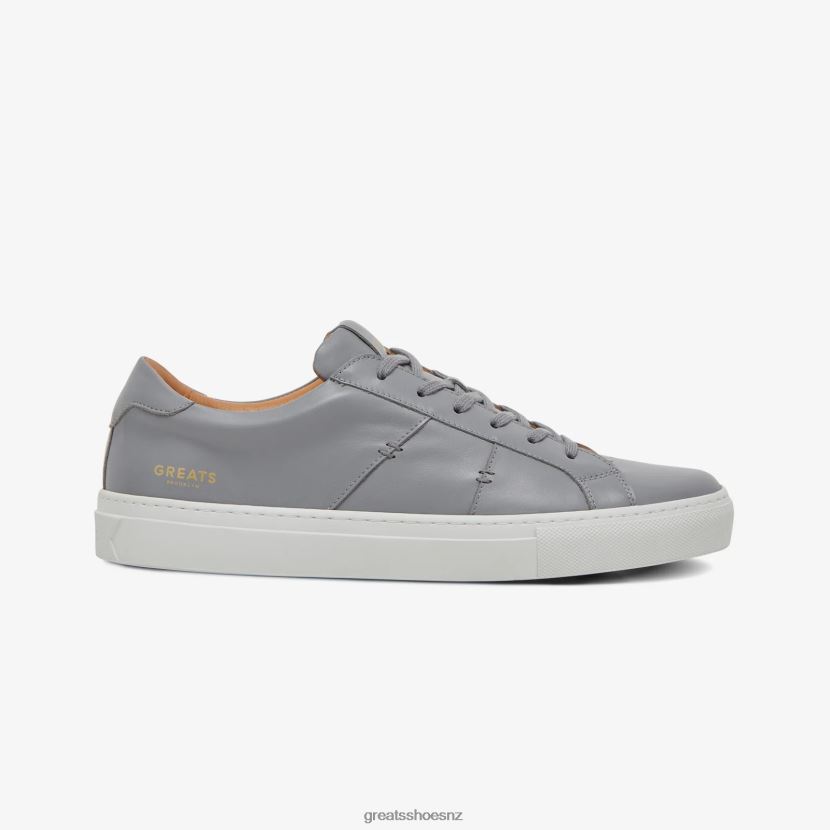 GREATS Ash Grey The Royale 2.0 Shoes ZXBPJD6