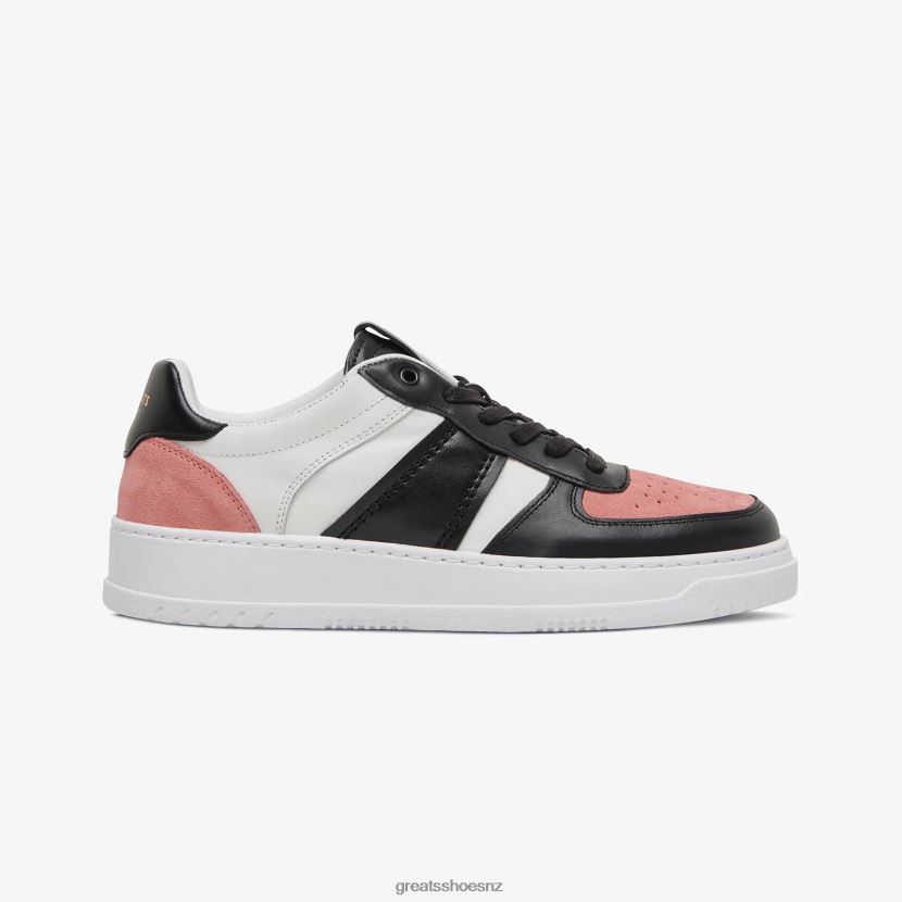 GREATS Black Pink The St. James Low Shoes ZXBPJD39