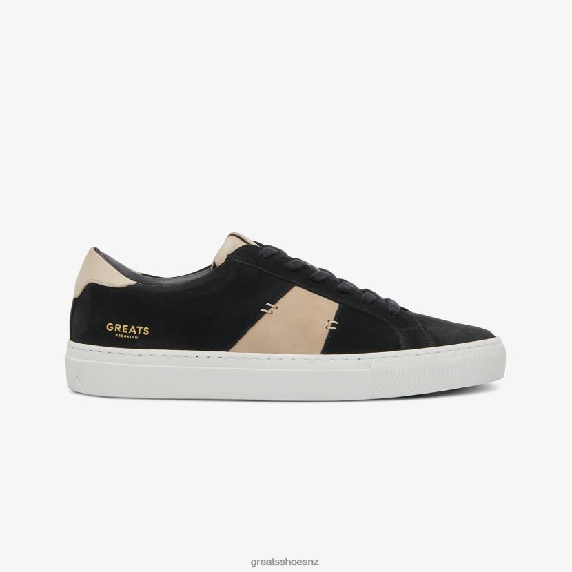 GREATS Black White The Royale 2.0 Shoes ZXBPJD24