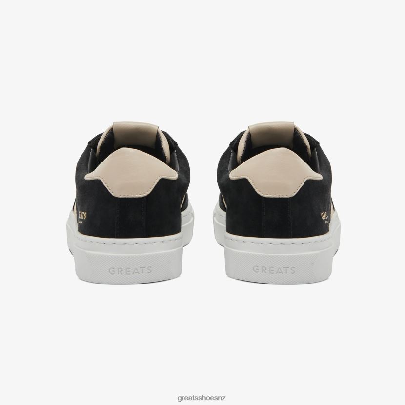 GREATS Black White The Royale 2.0 Shoes ZXBPJD24