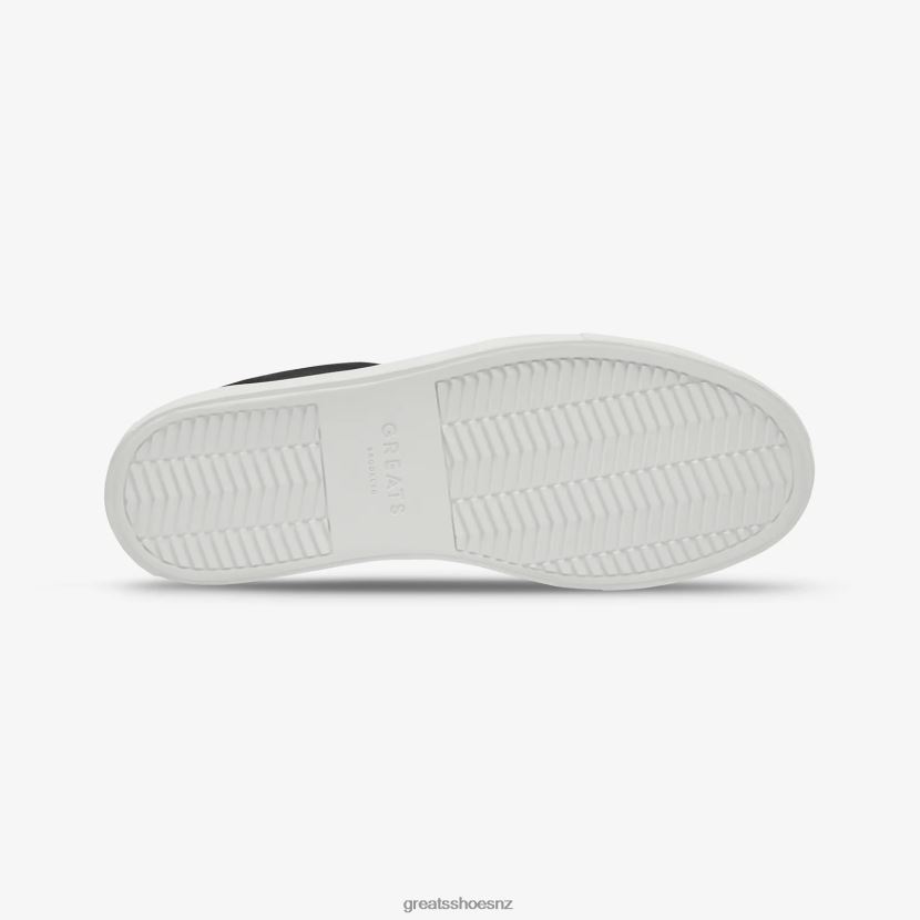 GREATS Black White The Royale 2.0 Shoes ZXBPJD24