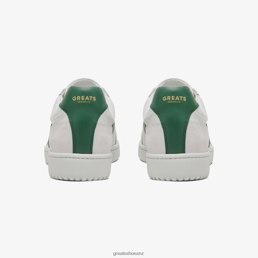 GREATS Blanco Green The GAT Sneaker Shoes ZXBPJD22