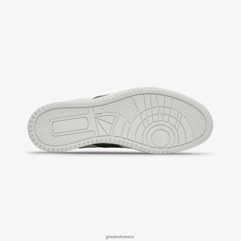 GREATS Blanco Green The GAT Sneaker Shoes ZXBPJD22