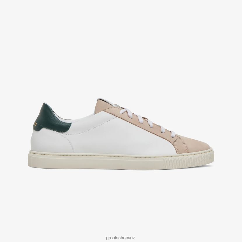 GREATS Blanco Green The Reign Shoes ZXBPJD27