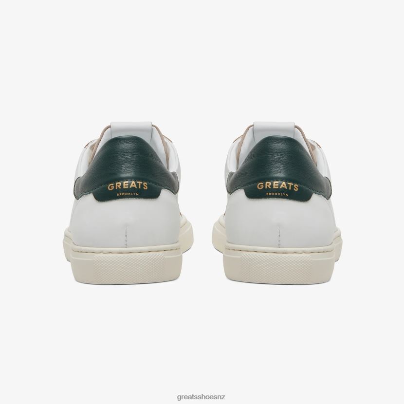 GREATS Blanco Green The Reign Shoes ZXBPJD27