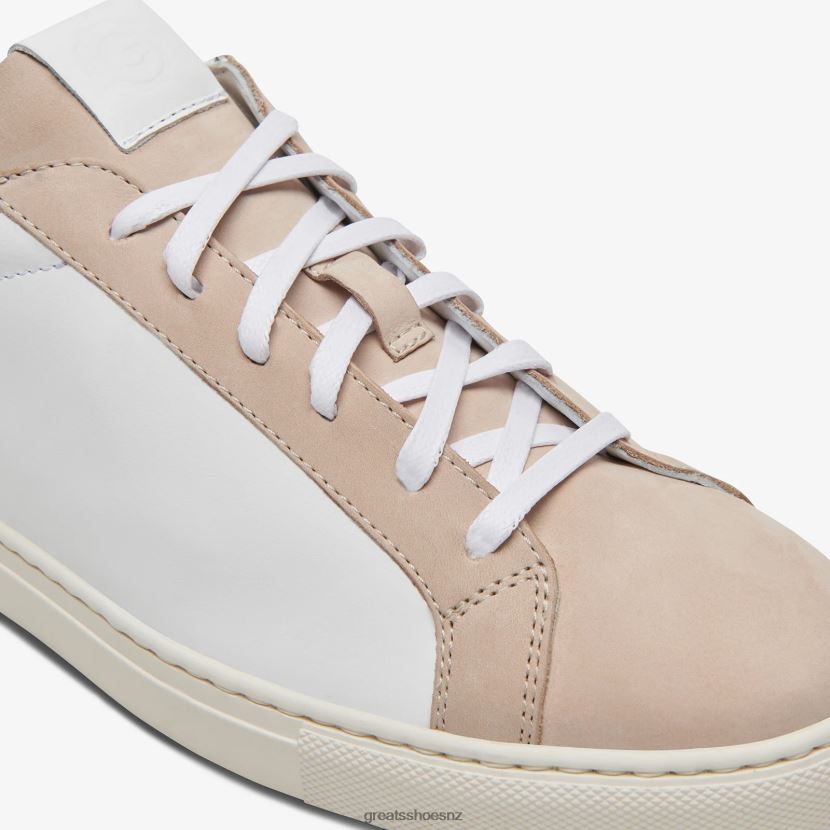 GREATS Blanco Green The Reign Shoes ZXBPJD27