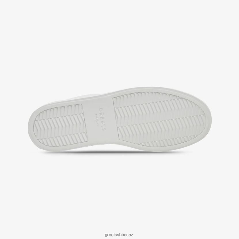 GREATS Blanco Green The Royale 2.0 Shoes ZXBPJD7